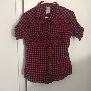 Buffalo print dress shirt